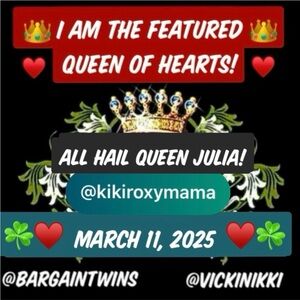 I AM THE QUEEN OF HEARTS!!!!